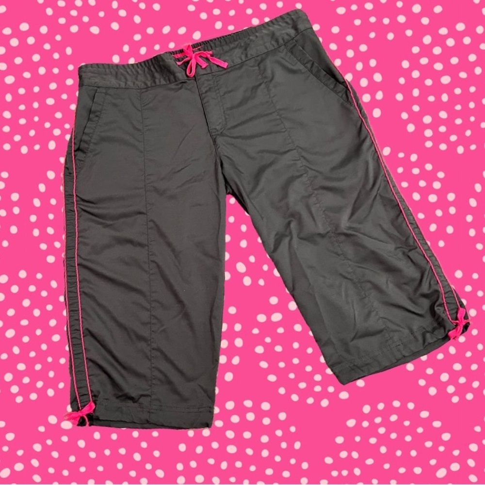Workout Pants XL Grey/ Pink Lightweight Active